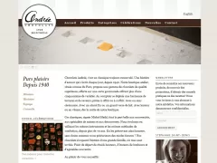 Chocolats Andrée (page d'accueil)