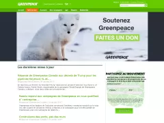 Greenpeace Canada – Page d'accueil