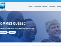 Hommes Québec - Page d'accueil
