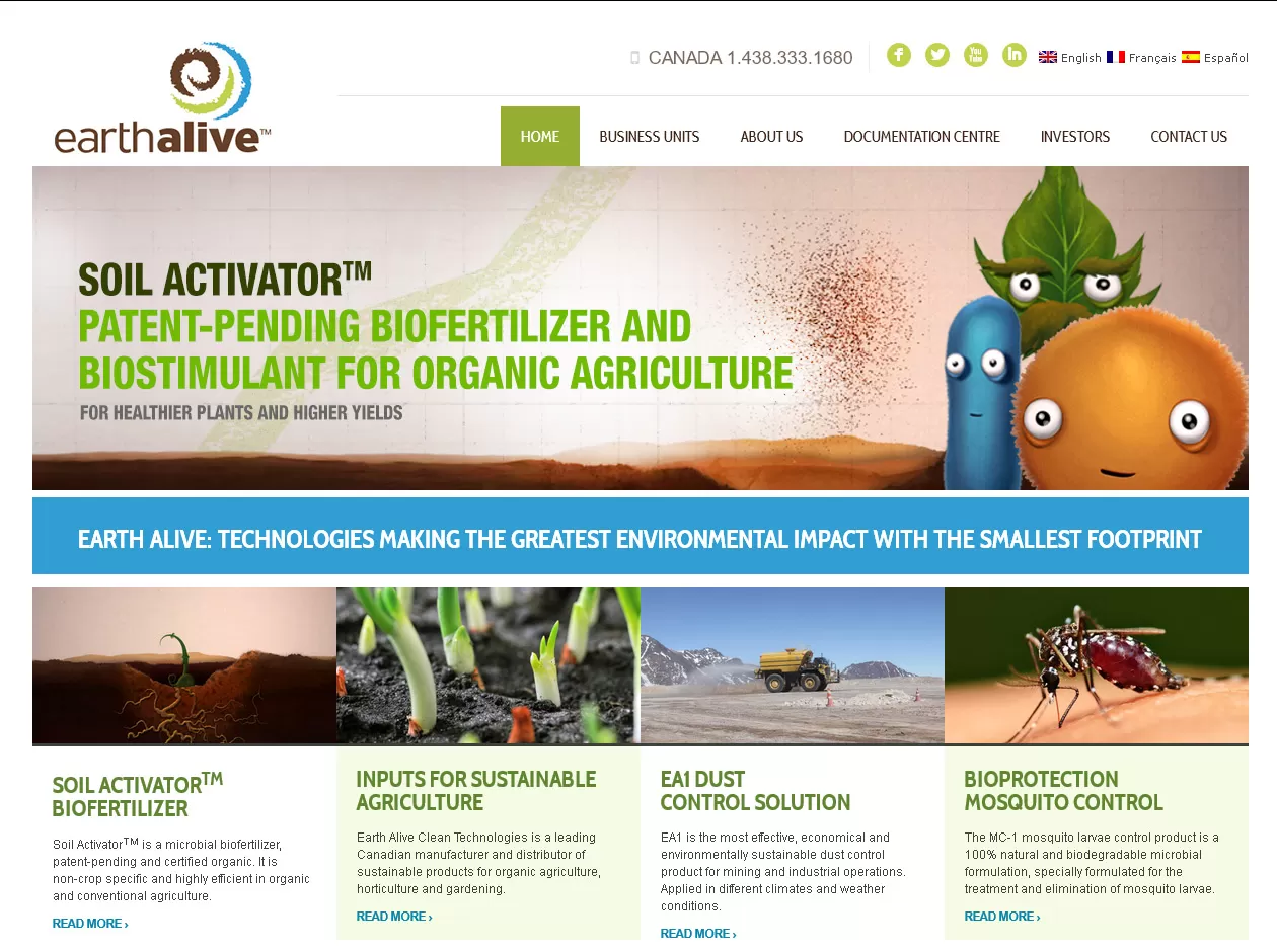 Earth Alive Clean Technologies