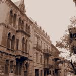 Édifices non restaurés du quartier Kubinka, au nord de la rue Nizami