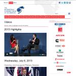 Toronto Global Forum (section multimédia)