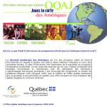 Site Web de l'OQAJ - Page d'accueil