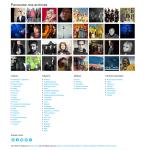 Patwhite.com - Bas de la page d'accueil (refonte graphique de 2015)