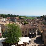 Le village de Saint-Émilion, près de Bordeaux