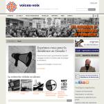 Voices-Voix.ca - Page d'accueil