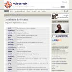 Voices-Voix.ca - Répertoire des membres
