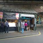 Comptoir de fish & chips au Borough Market